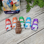 Foiled Chocolate Snowmen