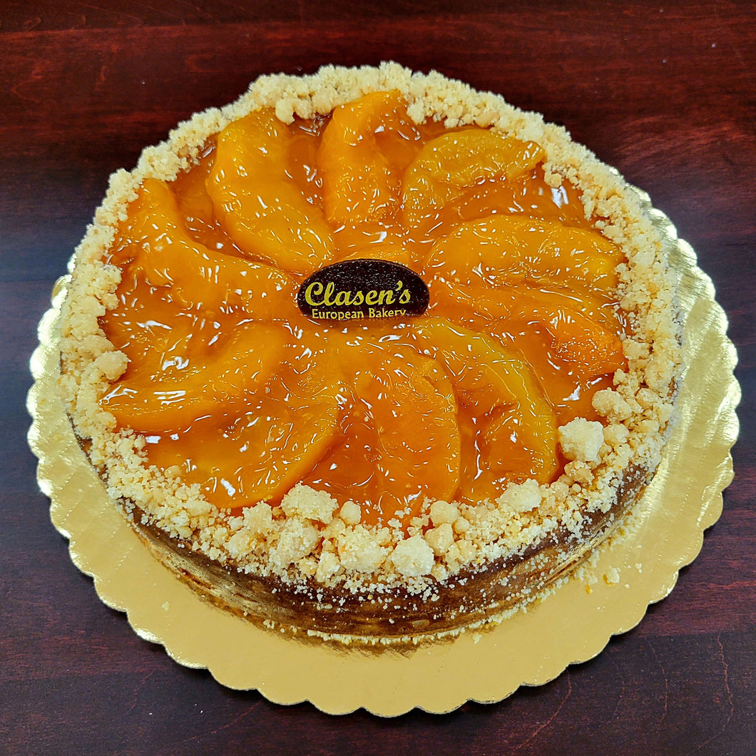 Peach Crumble Cheesecake