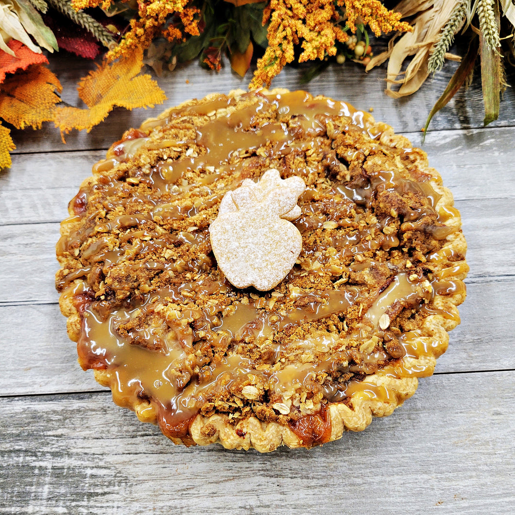 Dutch Apple Pie w/Caramel