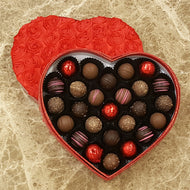 Rosebud Heart Truffles  - Large